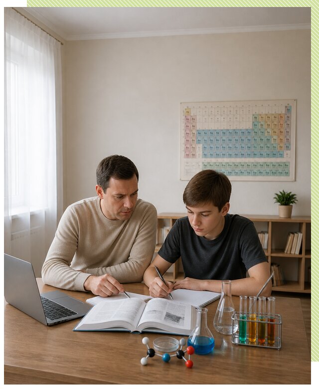 Репетитор по химии 8 класс в Кирове по цене от 1220 р. | РепетиторРоссия